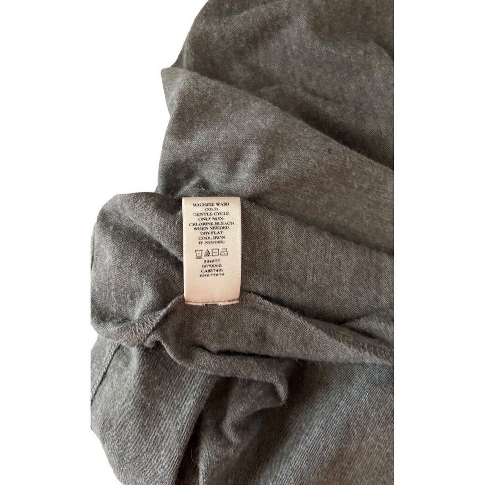 Ann Taylor Oversized Waterfall Open Front Cardigan Sweater Jacket Gray Size XS - Picture 7 of 8